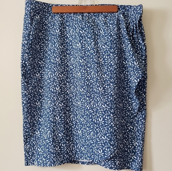 Rip Skirt Blue Wrap Skirt Size XXL Swim Cover Up Travel Hawaii - Picture 2 of 8